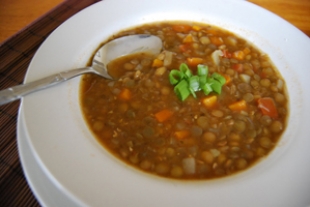 Lentil soup