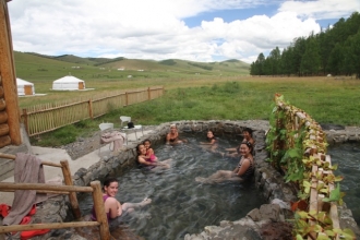 Tsenkher Hot Springs