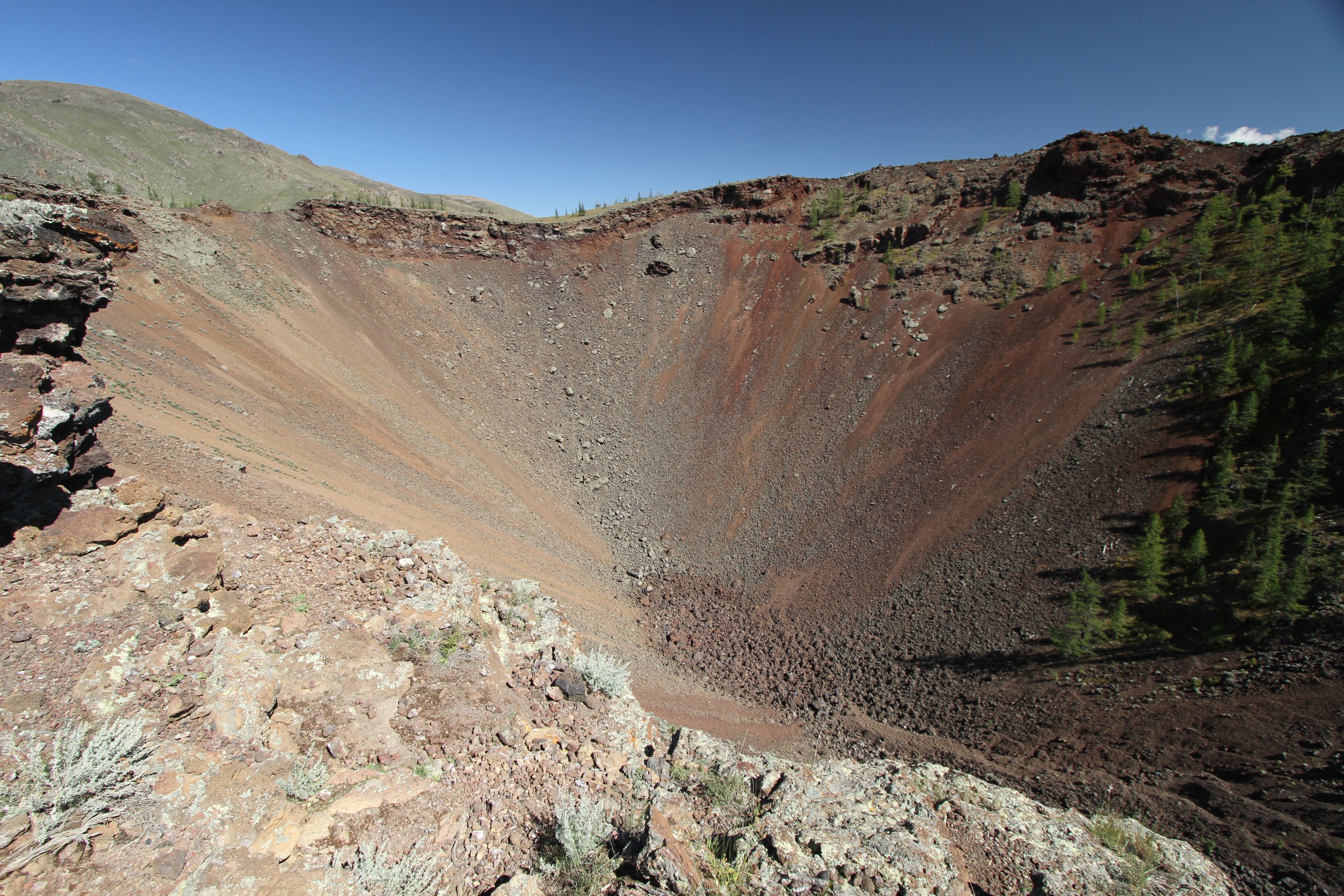 Khorgo Volcano Crater