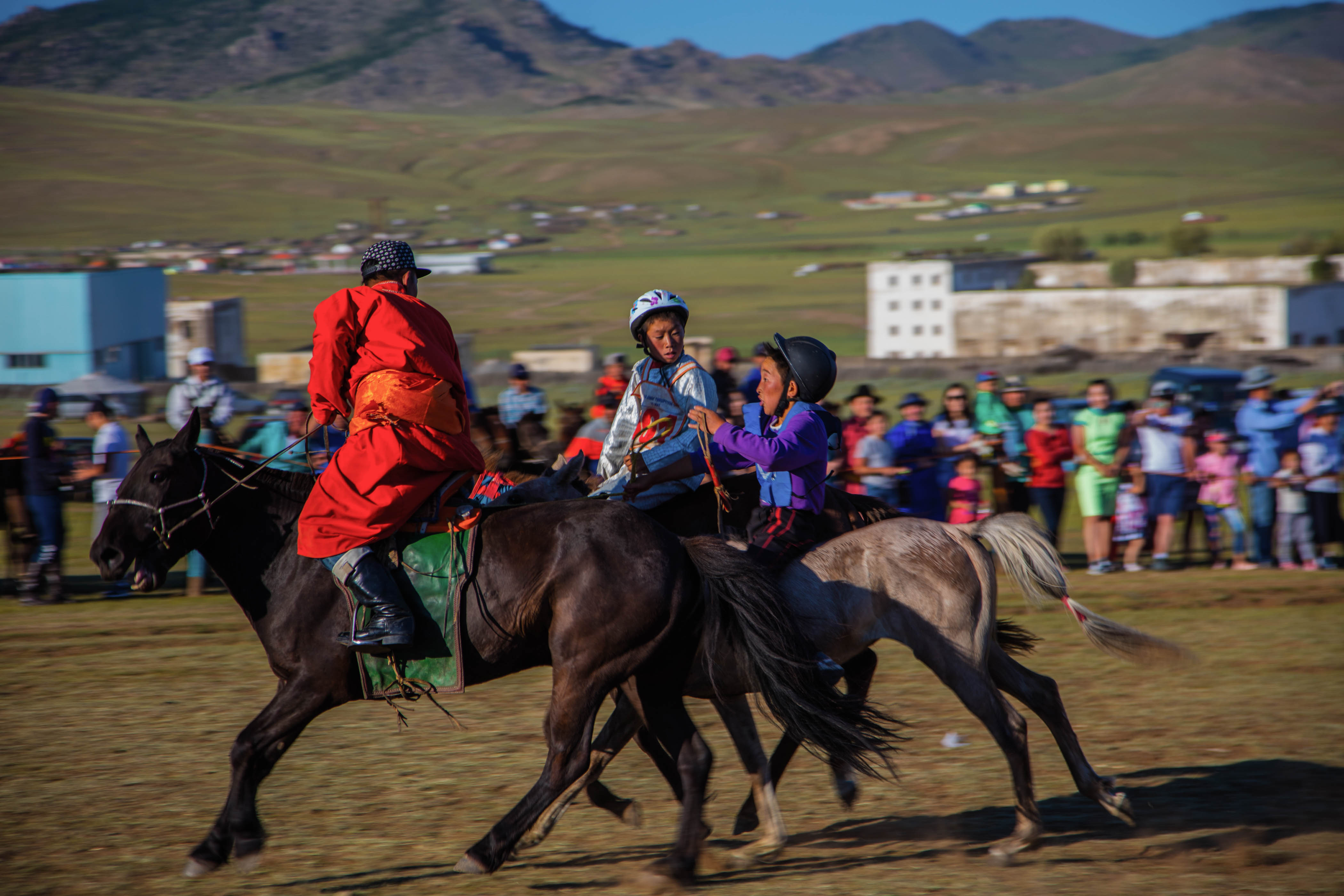Naadam horserace