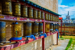 Erdene Zuu prayer wheels